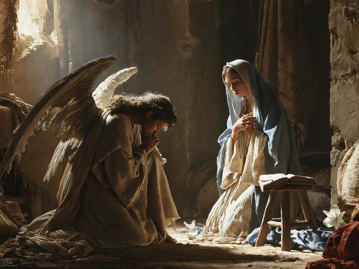 The Annunciation - The Chamber in Nazareth - Christian artwork collection