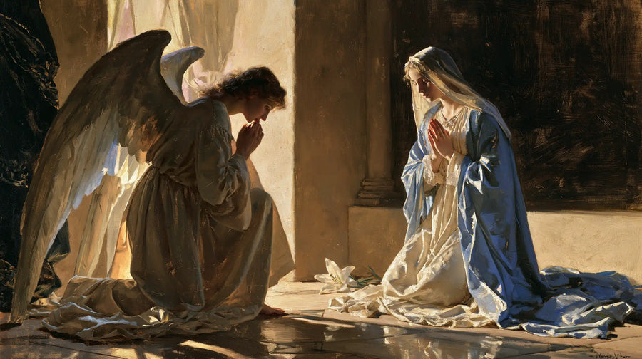 The Annunciation - The Annunciation at Dawn · Landscape n° 7