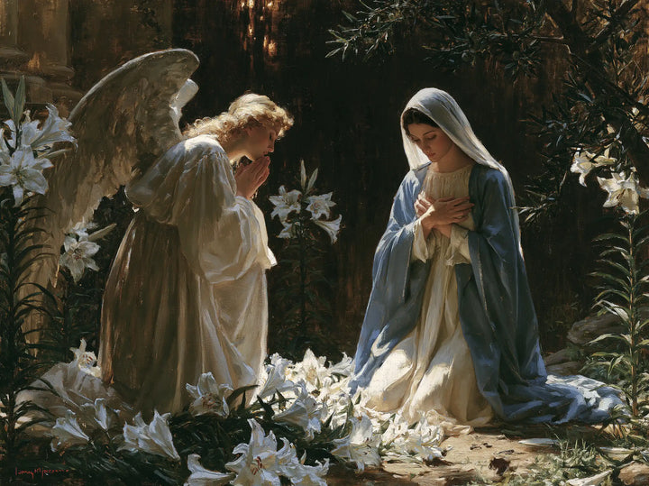 The Annunciation - The Annunciation in the Garden · Landscape n° 9