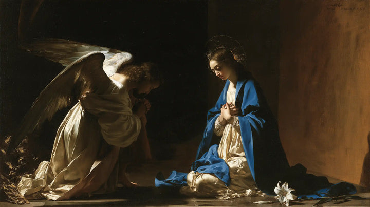 The Annunciation - Black and Gold · Landscape n° 10