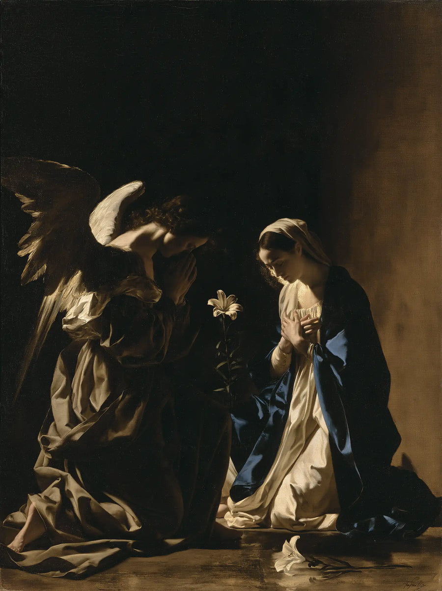 The Annunciation - Black and Gold · Portrait n° 18