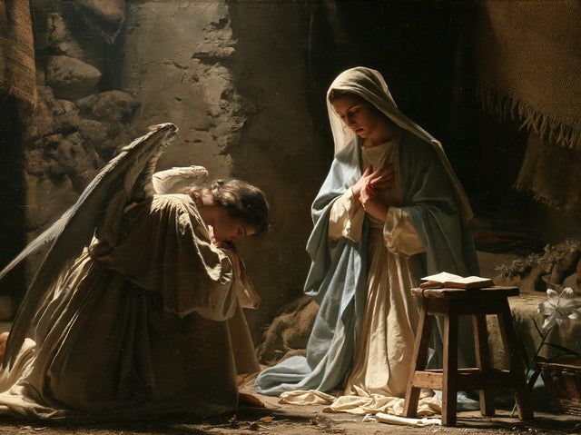The Annunciation - The Chamber in Nazareth · Landscape n° 4