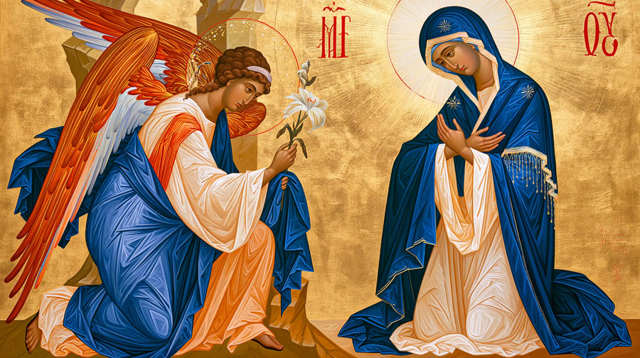 The Annunciation - Contemporary Byzantine · Landscape n° 8