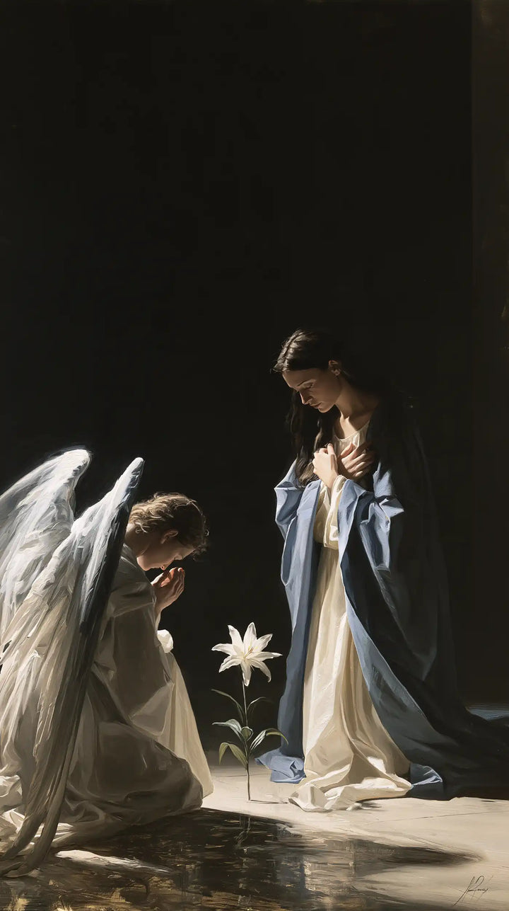 The Annunciation - Contemporary Minimalism · Portrait n° 3