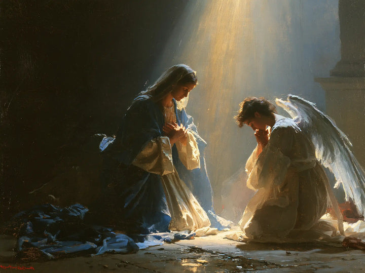 The Annunciation - Divine Light Descending upon Mary · Landscape n° 9
