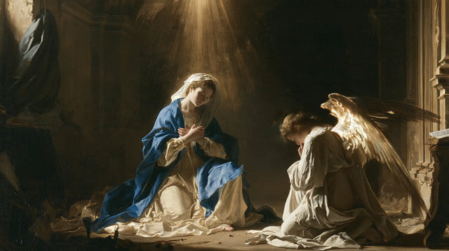 The Annunciation - Divine Light Descending upon Mary · Landscape n° 22