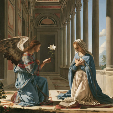 The Annunciation - Florentine Renaissance · Square n° 8