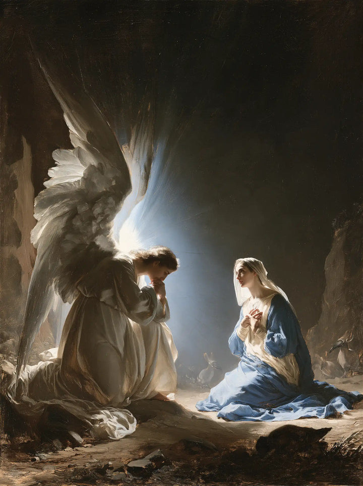 The Annunciation - Gabriel in Radiant Light · Portrait n° 17