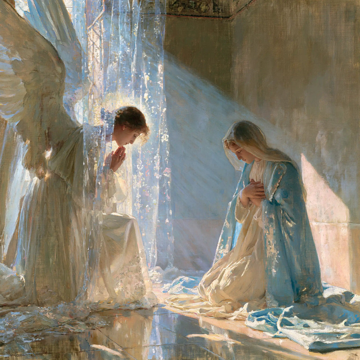 The Annunciation - Impressionist · Square n° 10