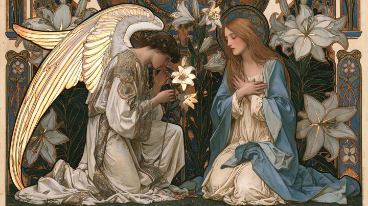 The Annunciation - Sacred Art Nouveau · Landscape n° 22