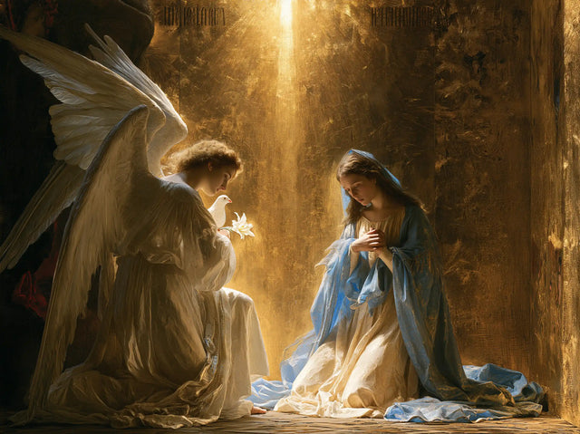 The Annunciation - Sacred Gold · Landscape n° 2
