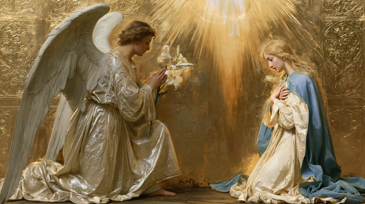 The Annunciation - Sacred Gold · Landscape n° 17