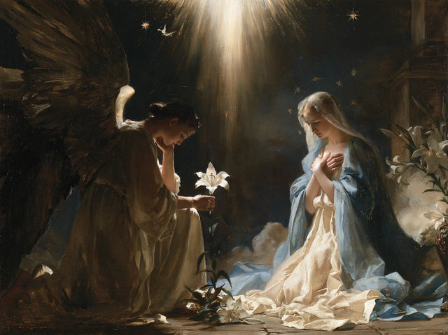 The Annunciation - Symbolist · Landscape n° 6
