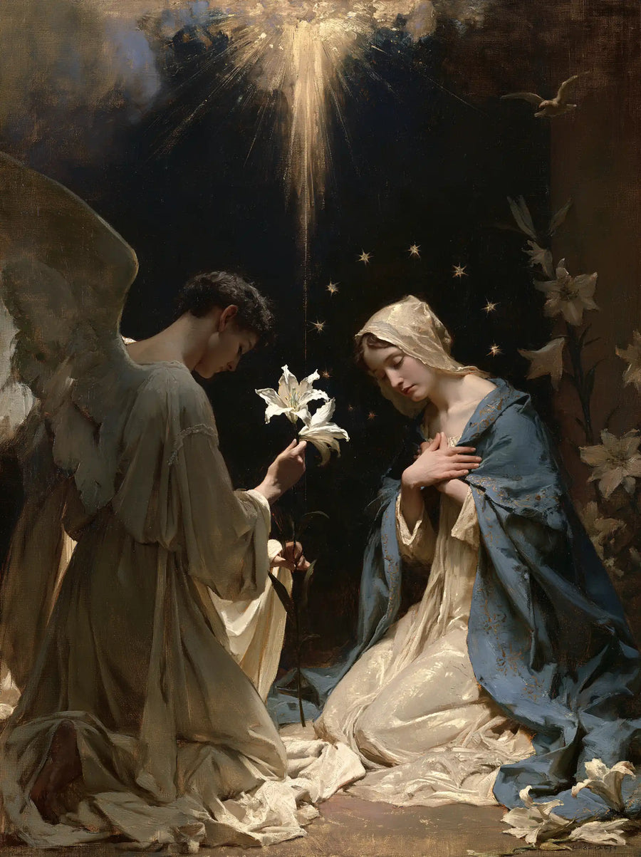 The Annunciation - Symbolist · Portrait n° 15
