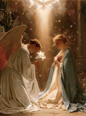 The Annunciation - Symbolist · Portrait n° 20