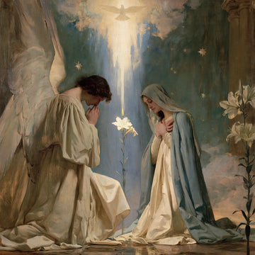 The Annunciation - Symbolist · Square n° 7