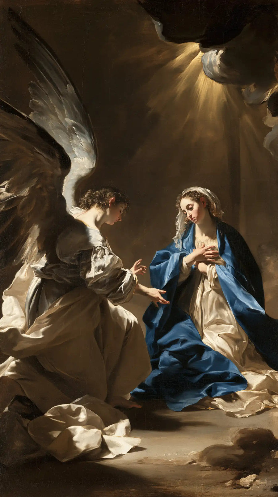 The Annunciation - Theatrical Baroque · Portrait n° 5
