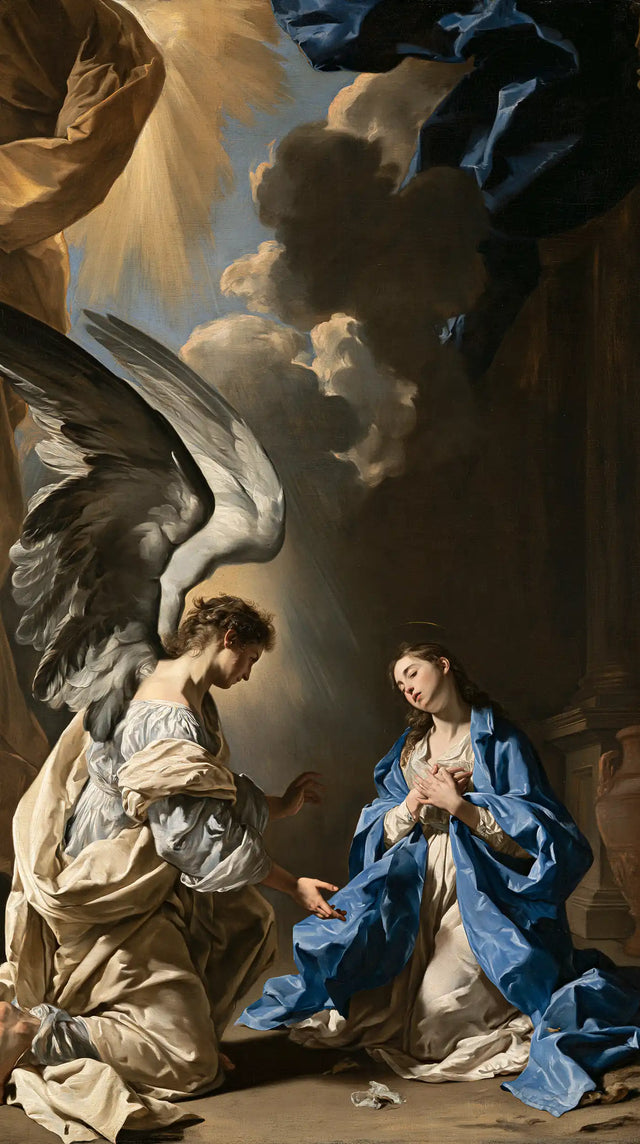 The Annunciation - Theatrical Baroque · Portrait n° 6