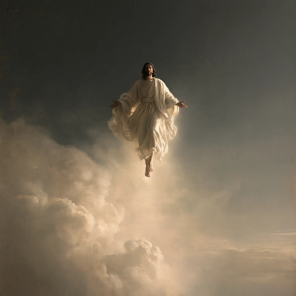 The Ascension of Jesus Christ - Contemporary Minimalism · Square n° 4