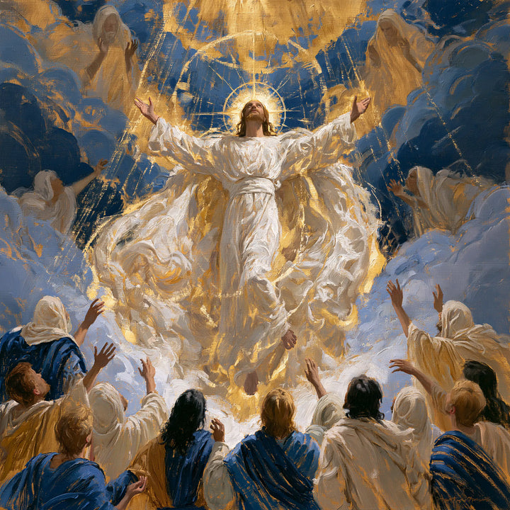 The Ascension of Jesus Christ - Expressionist · Square n° 6