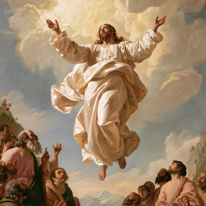 The Ascension of Jesus Christ - Florentine Renaissance · Square n° 8