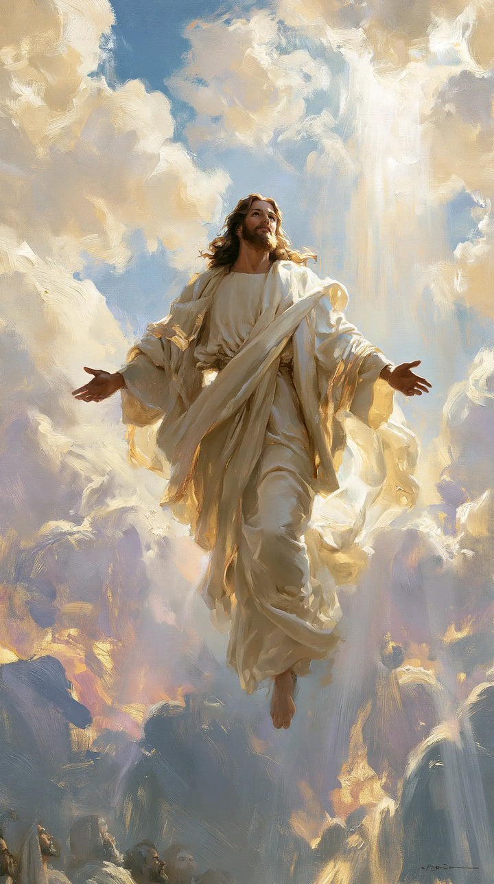 The Ascension of Jesus Christ - Impressionist · Portrait n° 6