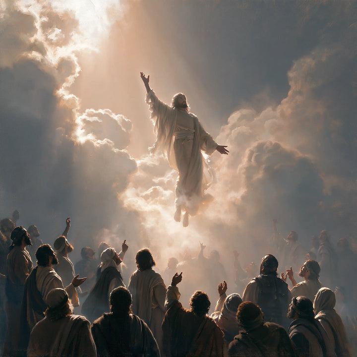 The Ascension of Jesus Christ - Jesus Blessing the Apostles · Square n° 5