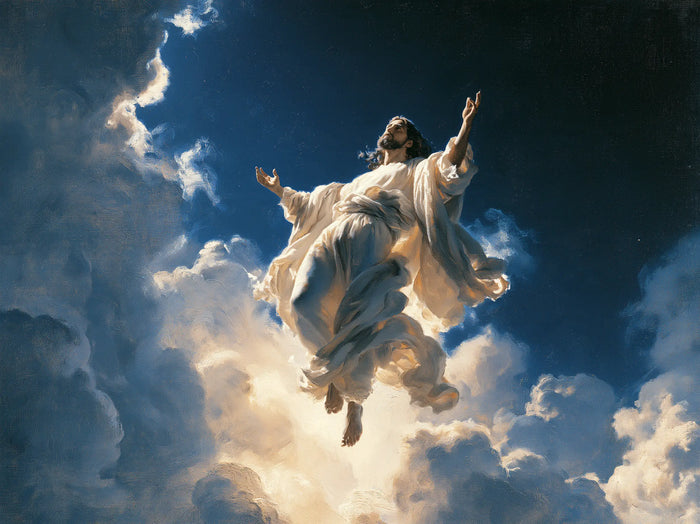 The Ascension of Jesus Christ - Midnight Blue Chiaroscuro · Landscape n° 3