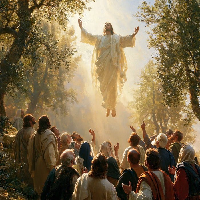 The Ascension of Jesus Christ - Ascension on the Mount of Olives · Square n° 5