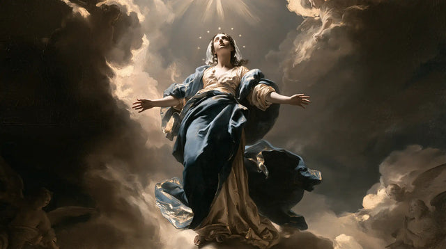 The Assumption of Mary — Surrender Beneath the Circle of Stars