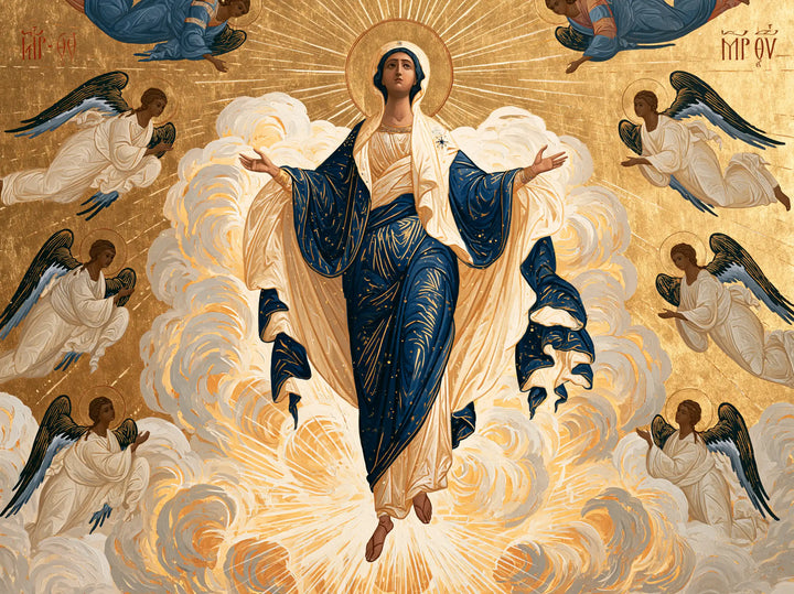 The Assumption of Mary - Contemporary Byzantine · Landscape n° 4