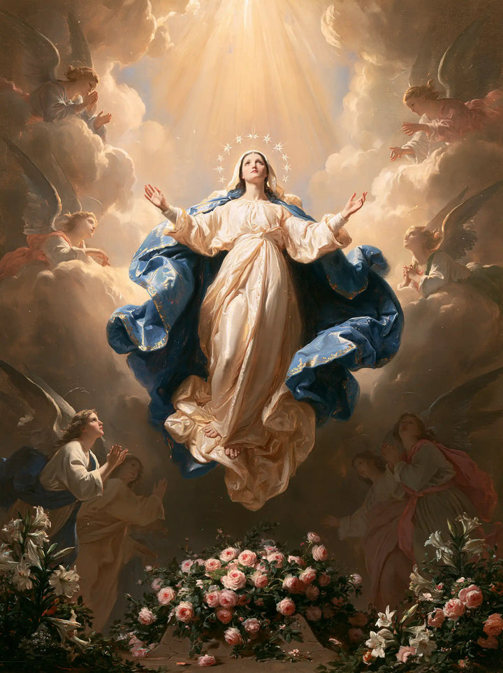 The Assumption of Mary — Roses in the Hollow of Shadow