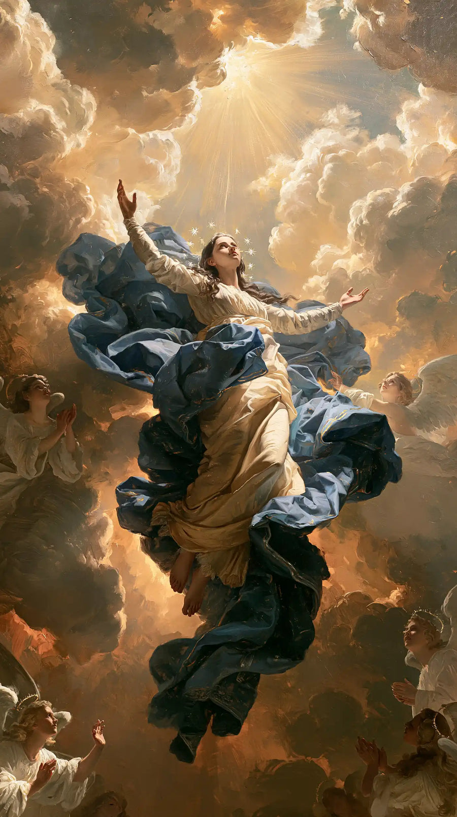 The Assumption of Mary - Heavenly Glory · Portrait n° 3