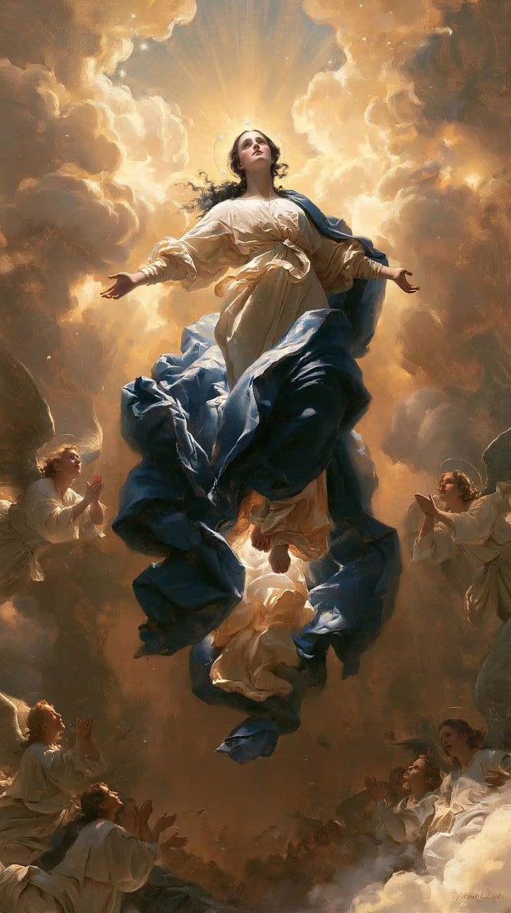 The Assumption of Mary - Heavenly Glory · Portrait n° 4