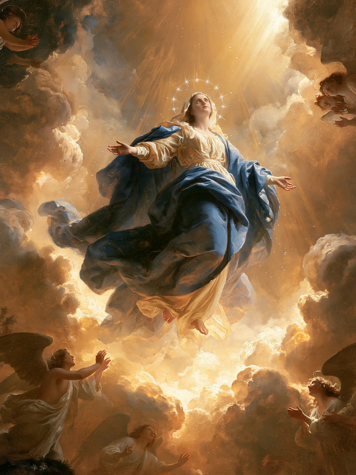 The Assumption of Mary — Stars in the Solar Breath