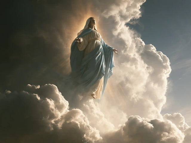 The Assumption of Mary — The Veil Beside the Luminous Cloud