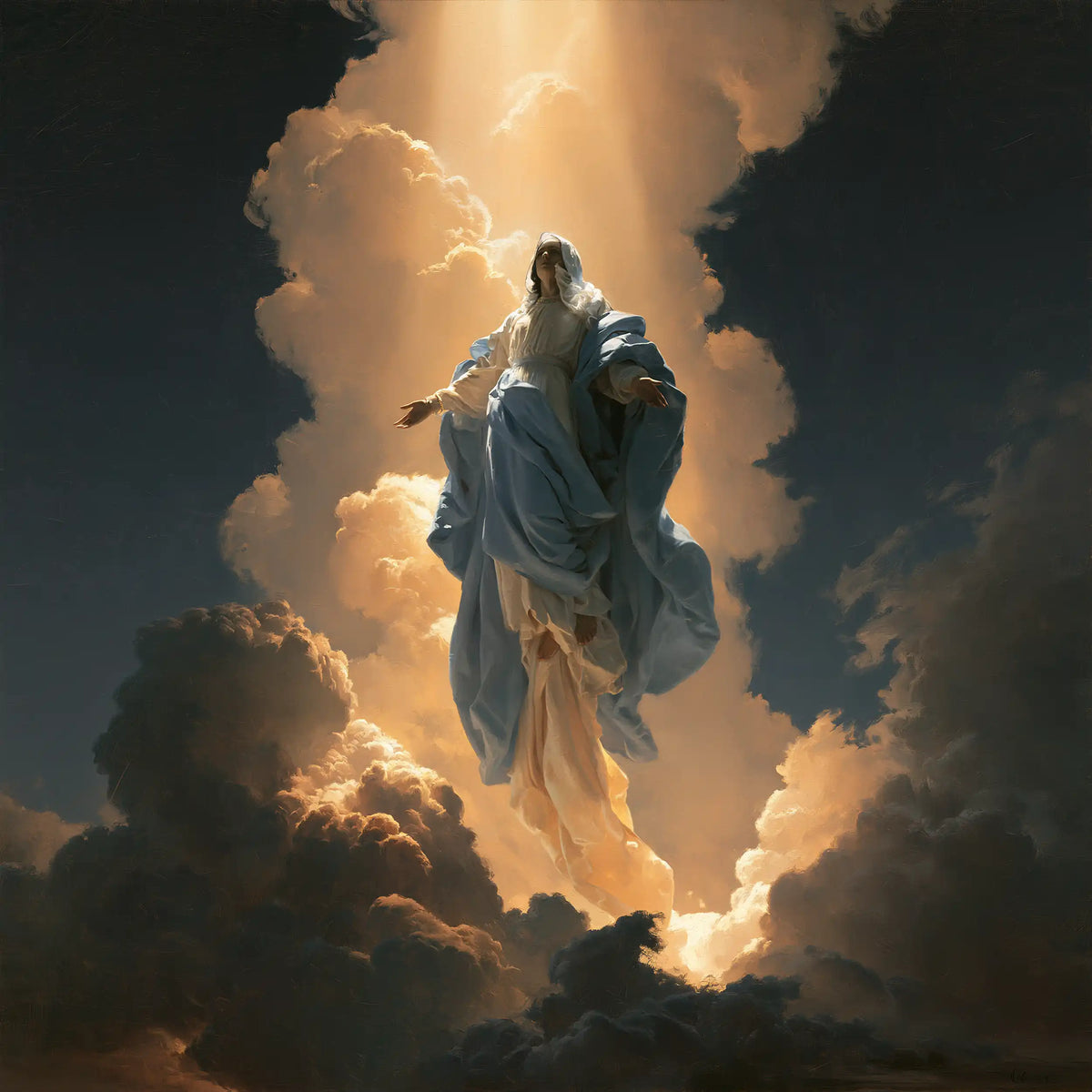 The Assumption of Mary - Mary in Divine Light · Square n° 3