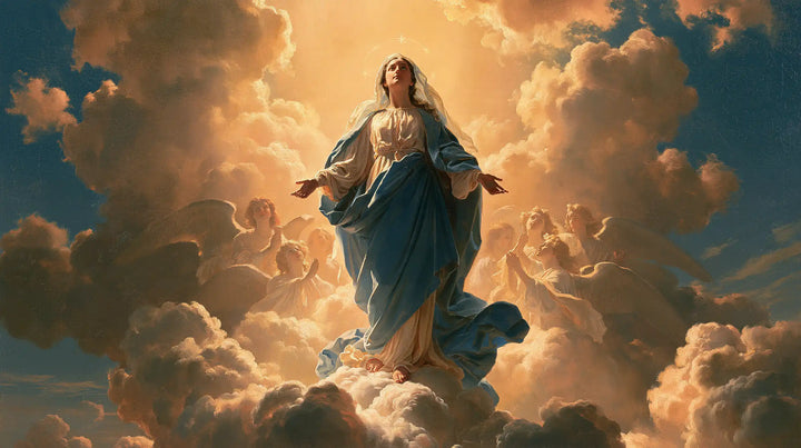 The Assumption of Mary - Mary Welcomed into Heaven · Landscape n° 9