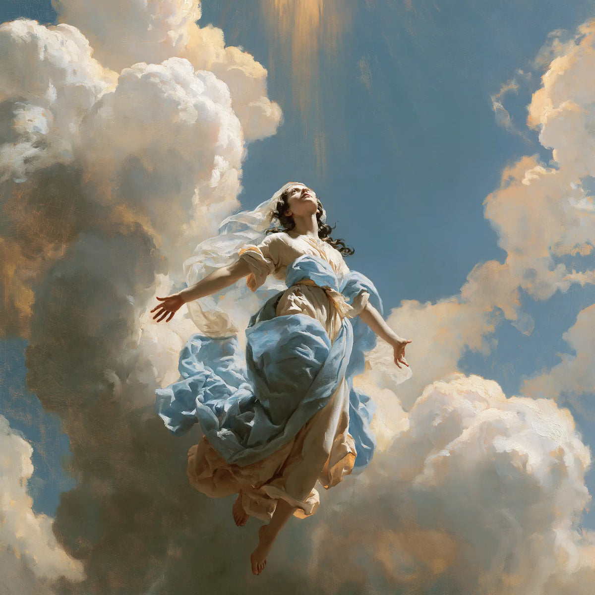 The Assumption of Mary — The Light Step in the Vast Azure