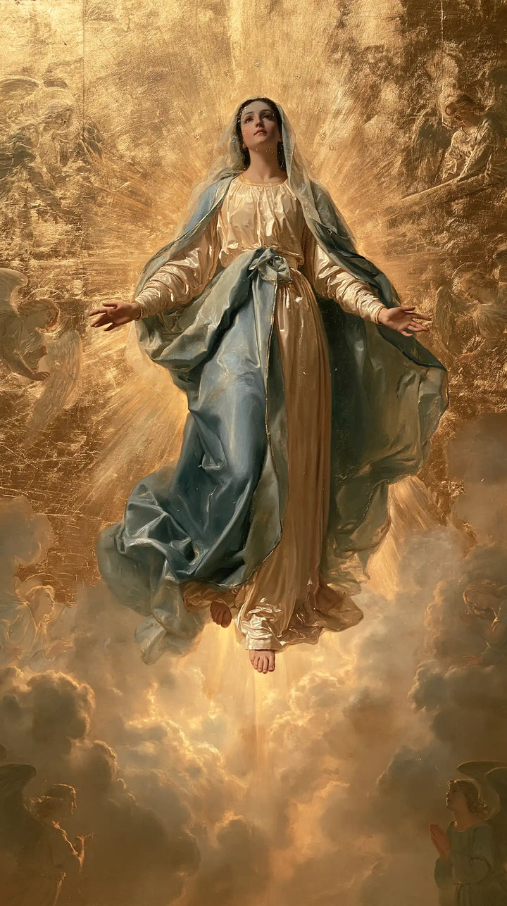 The Assumption of Mary - Sacred Gold · Portrait n° 2