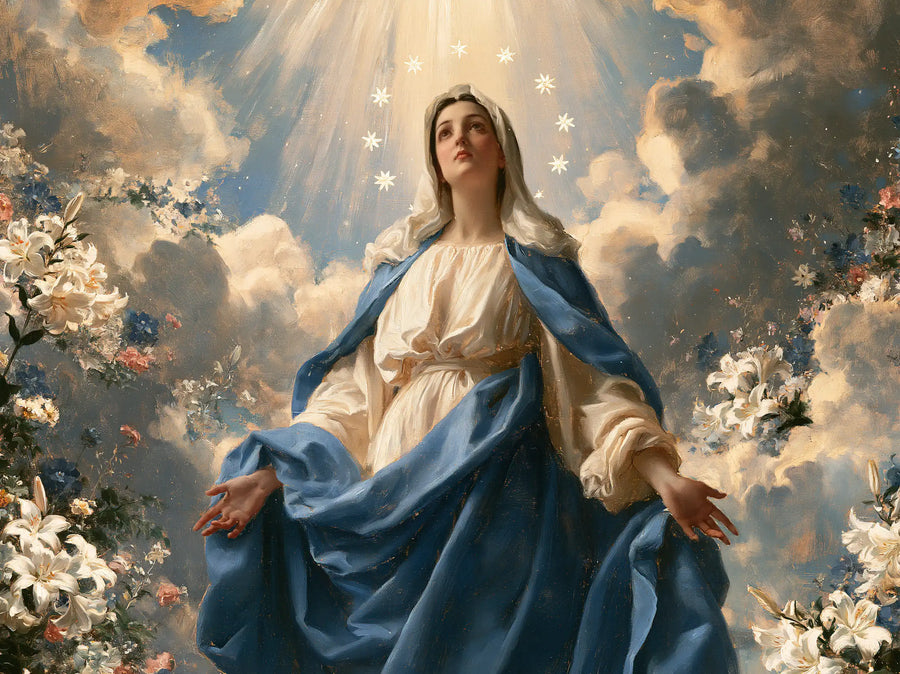 The Assumption of Mary - Symbolist · Landscape n° 7
