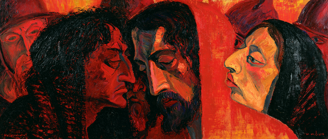 The Betrayal of Judas — Three Profiles in the Blaze