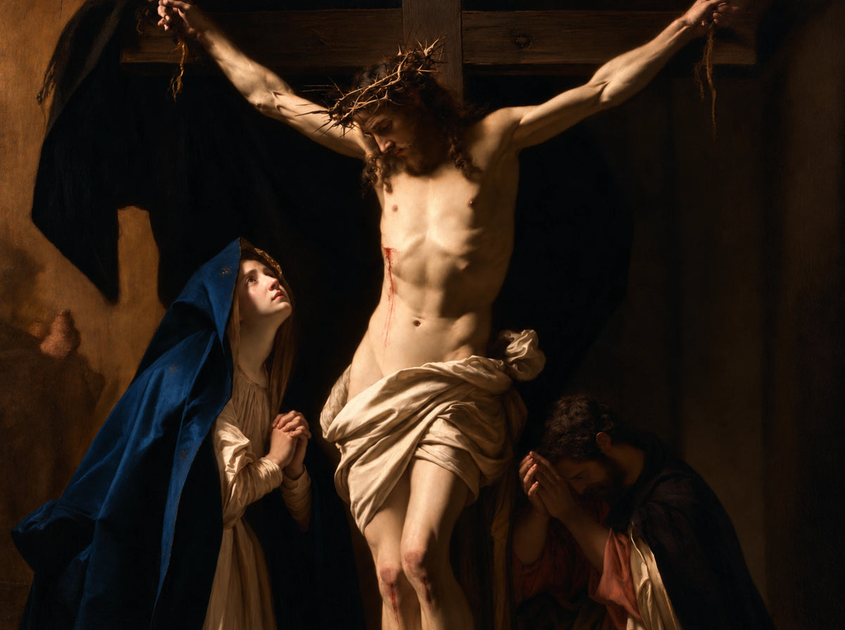 The Crucifixion – Chiaroscuro Vigil at the Cross