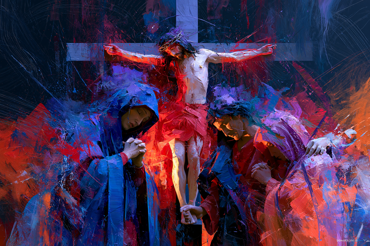 The Crucifixion - Expressionist · Landscape n° 18