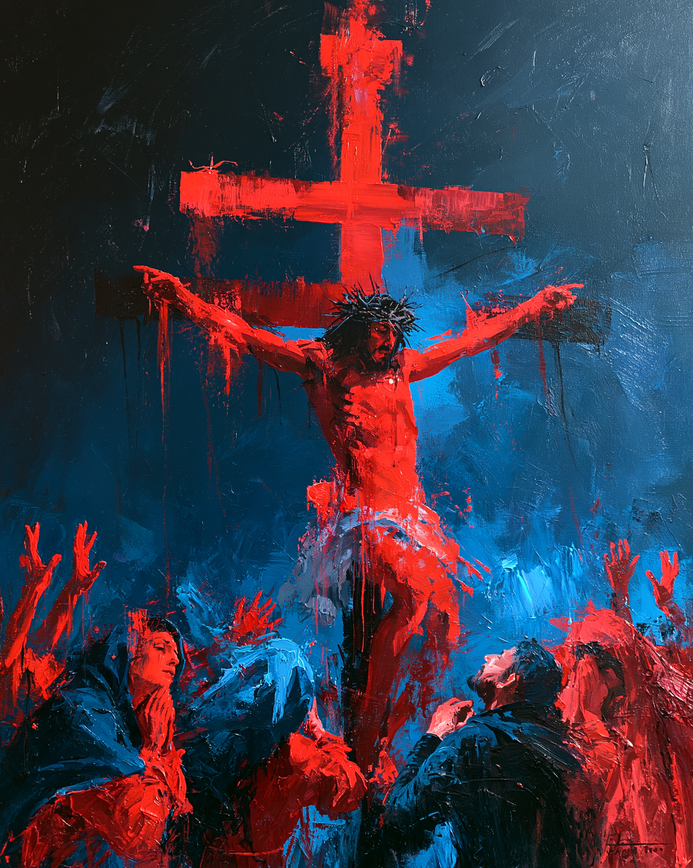 Ukrzyżowanie - Ekspresjonista · Portret nr 22 - Sztuka chrześcijańska