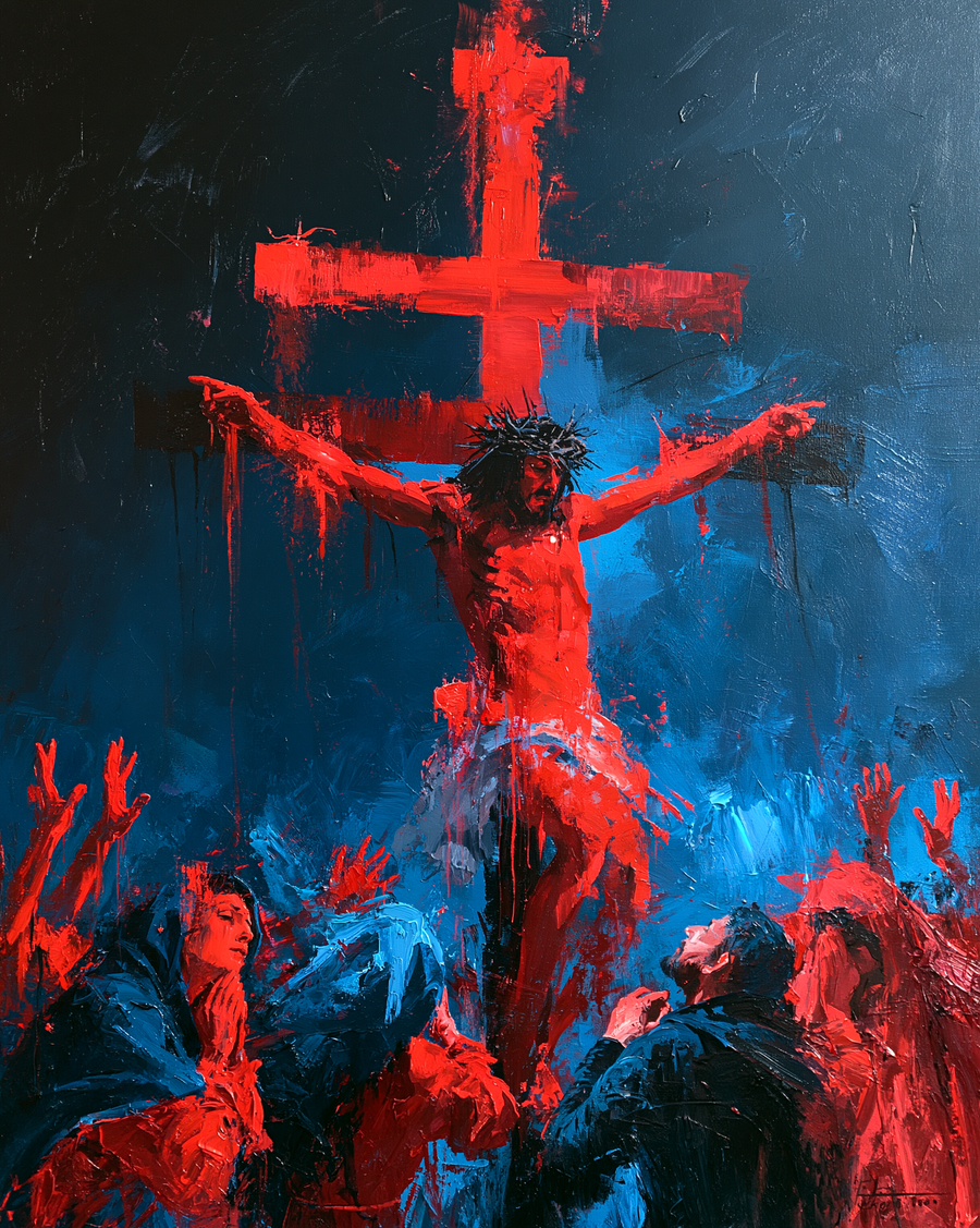 Ukrzyżowanie - ekspresjonista · Portret nr 22