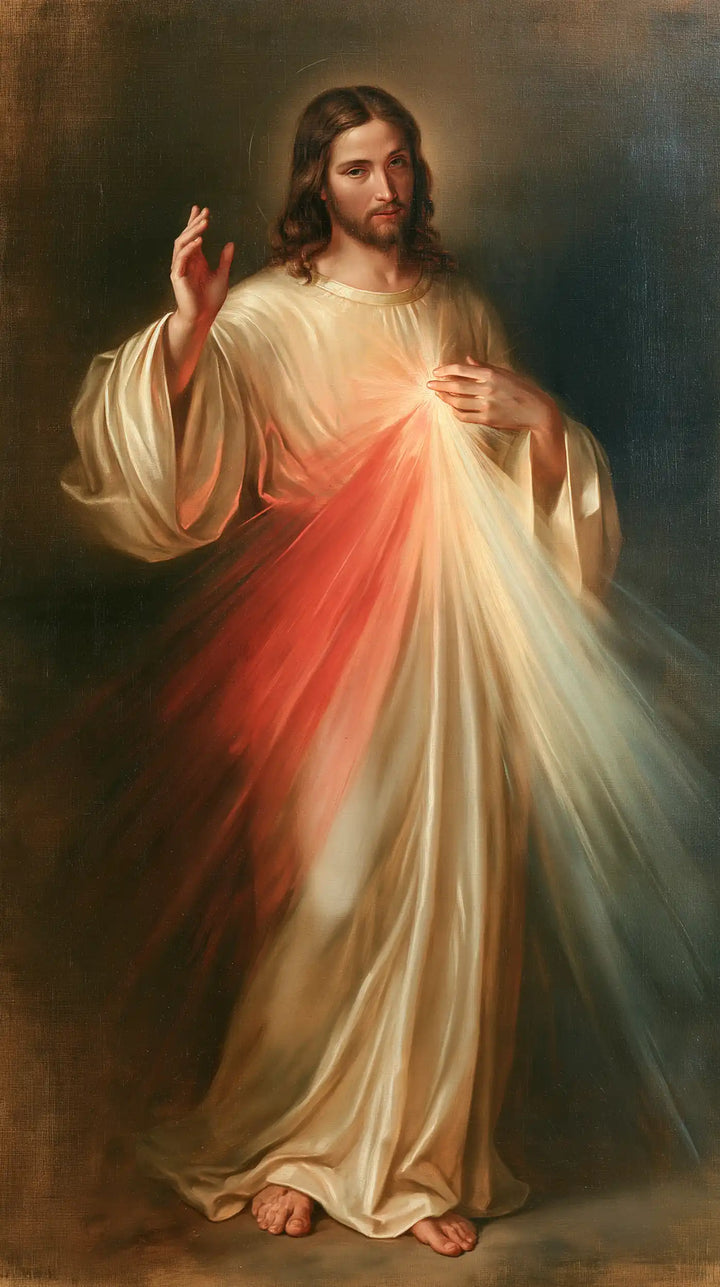 Divine Mercy Jesus - Florentine Renaissance · Portrait n° 1