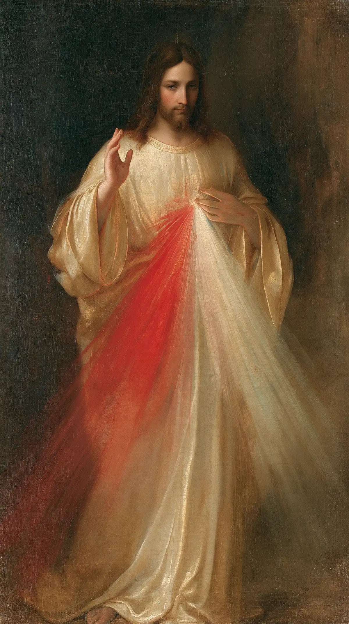 Divine Mercy Jesus - Florentine Renaissance · Portrait n° 2