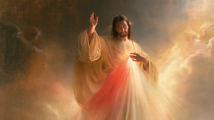 Divine Mercy Jesus - Glory of the Merciful Christ · Landscape n° 5