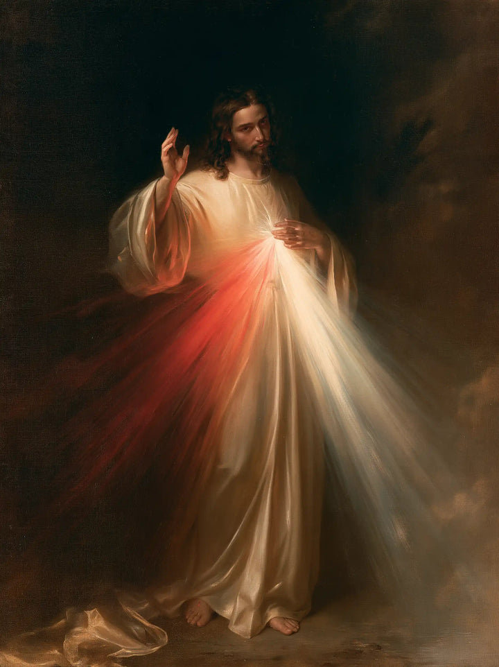 Divine Mercy Jesus - Rays of Mercy · Portrait n° 5